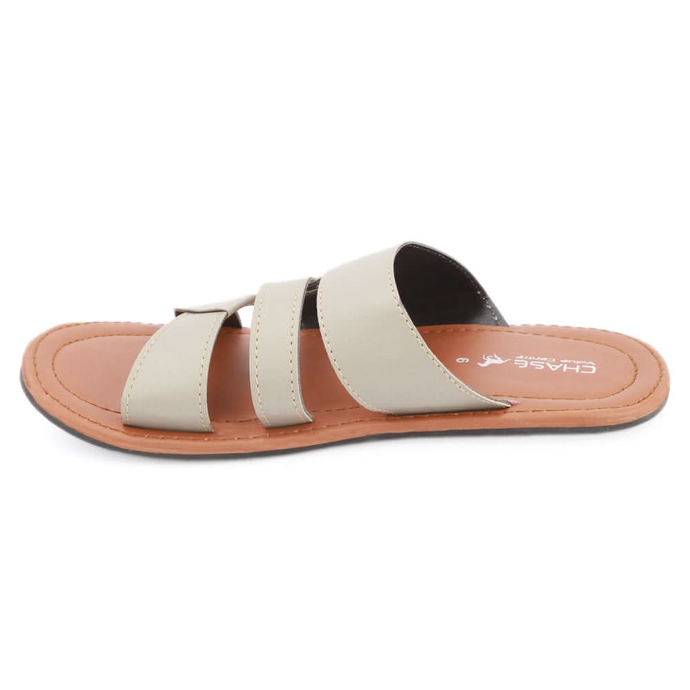 Men's Casual Slippers (S-7072) - Grey, Men, Slippers, Chase Value, Chase Value