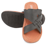Men's Casual Slippers (S-7073) - Black, Men, Slippers, Chase Value, Chase Value