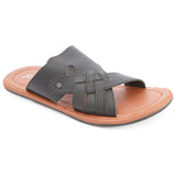 Men's Casual Slippers (S-7073) - Black, Men, Slippers, Chase Value, Chase Value