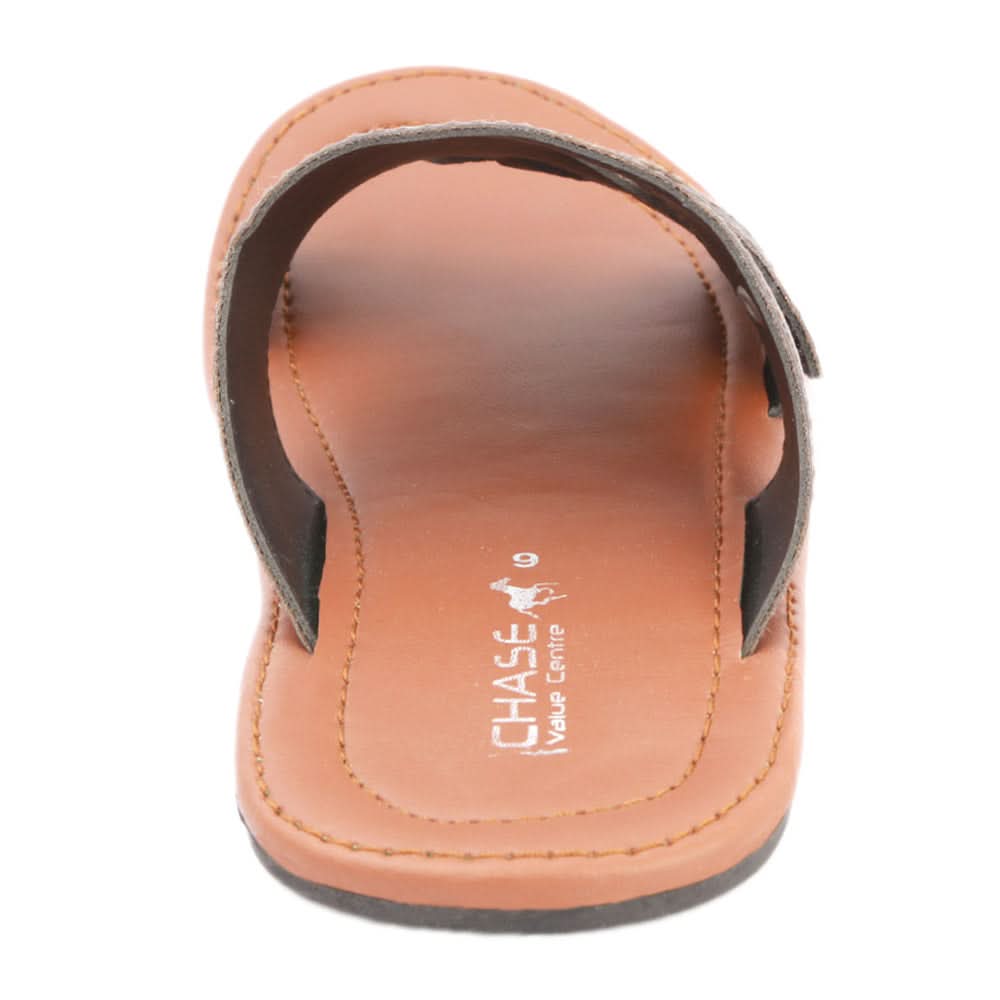 Men's Casual Slippers (S-7073) - Brown, Men, Slippers, Chase Value, Chase Value