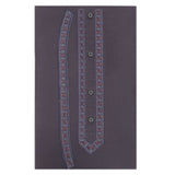 Men's Mashriq Embroidered Un-Stitched Suit - Steel-Blue, Men, Unstitched Fabric, Chase Value, Chase Value