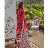 Three Star Printed Lawn 3 Pcs Un-Stitched Suit Vol 3 - 2-A, Women, 3Pcs Shalwar Suit, Al-Dawood Textiles, Chase Value