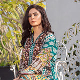 Three Star Printed Lawn 3 Pcs Un-Stitched Suit Vol 3 - 5-A, Women, 3Pcs Shalwar Suit, Al Dawood Textiles, Chase Value