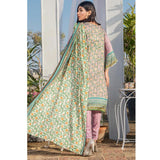 Three Star Printed Lawn 3 Pcs Un-Stitched Suit Vol 3 - 7-A, Women, 3Pcs Shalwar Suit, Al-Dawood Textiles, Chase Value