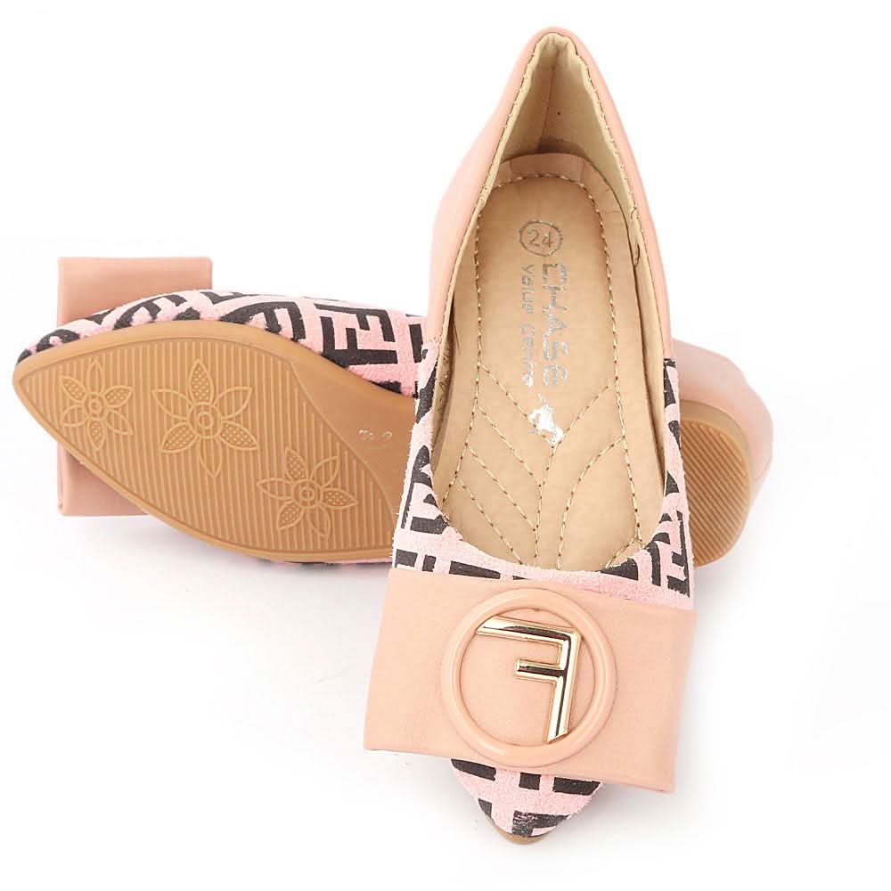 Girls Pumps S992-304 - Pink, Kids, Pump, Chase Value, Chase Value