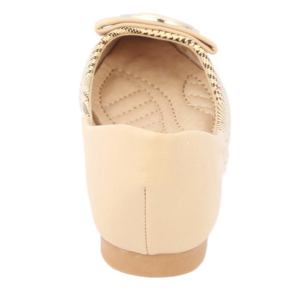 Girls Pumps S992-B1 - Beige, Kids, Pump, Chase Value, Chase Value