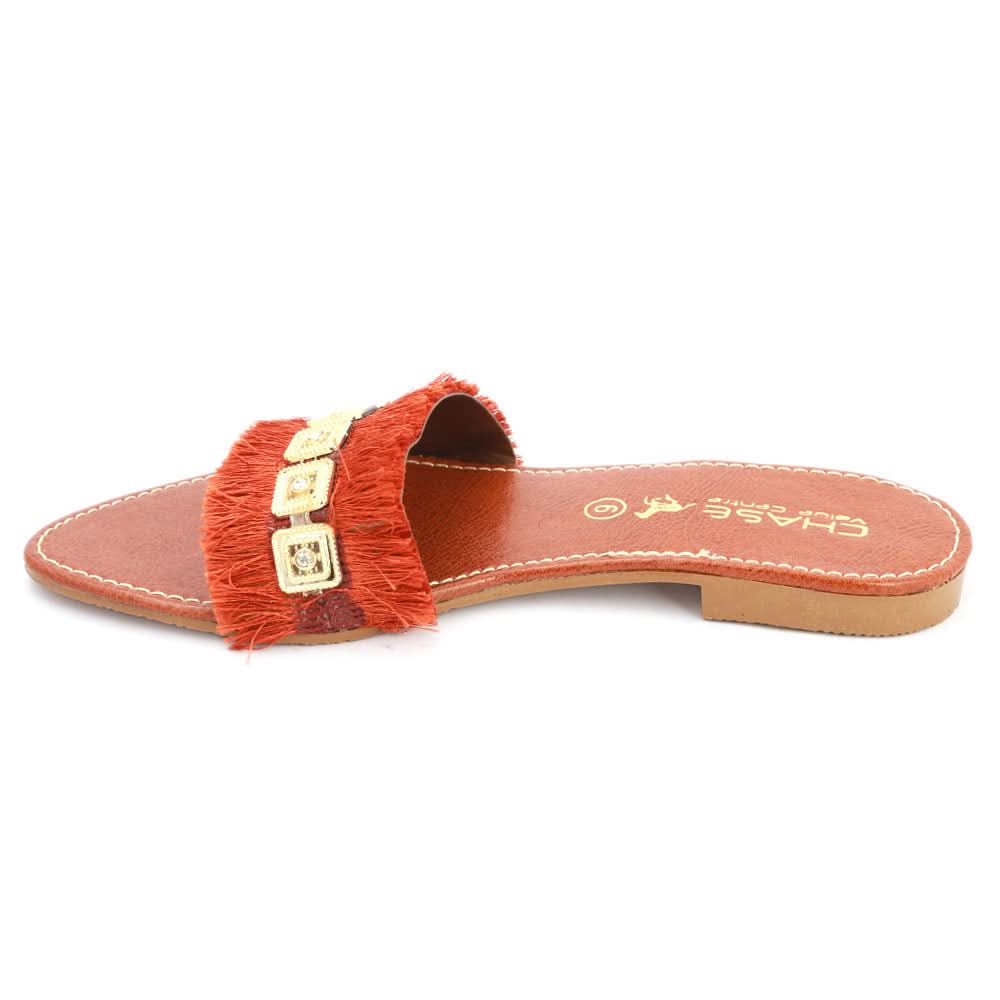 Women's Slipper (SA-014) - Brown, Women, Slippers, Chase Value, Chase Value