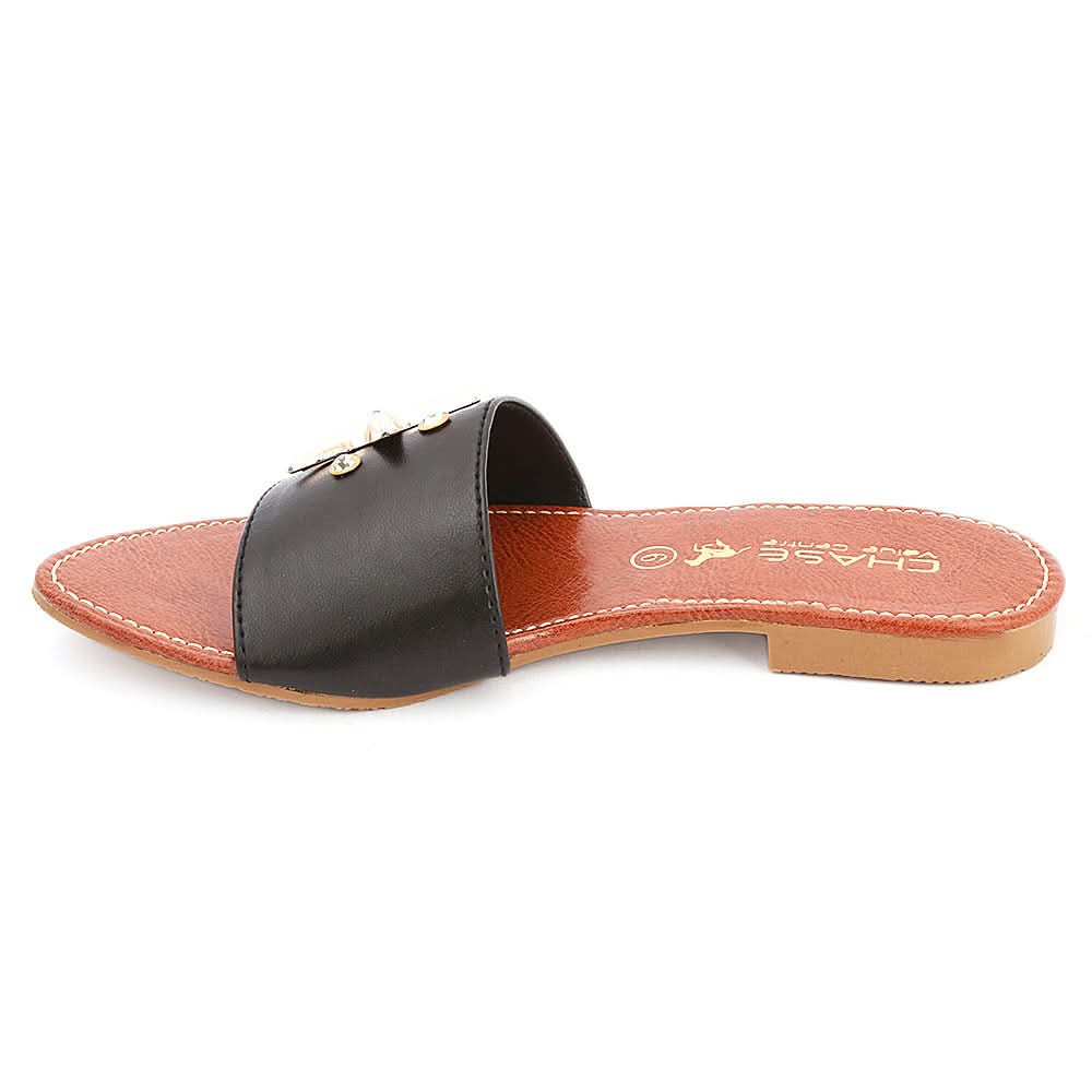 Women's Slipper (SA-015) - Black, Women, Slippers, Chase Value, Chase Value