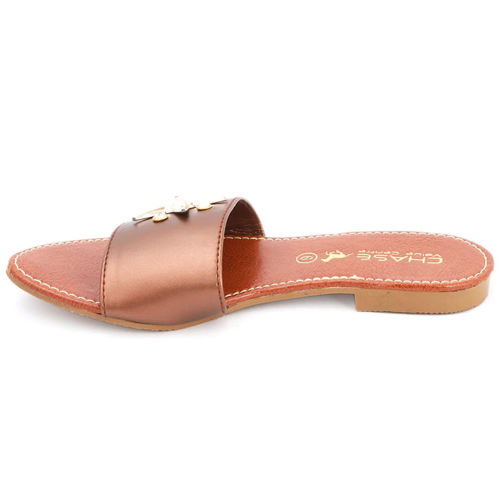 Women's Slipper (SA-015) - Brown, Women, Slippers, Chase Value, Chase Value