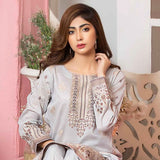 GUL E BAHAR Jacquard Banarsi Lawn 3 Pcs Un-Stitched Suit Vol 2 - 5, Women, 3Pcs Shalwar Suit, Rana Arts, Chase Value