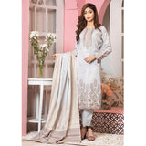GUL E BAHAR Jacquard Banarsi Lawn 3 Pcs Un-Stitched Suit Vol 2 - 5, Women, 3Pcs Shalwar Suit, Rana Arts, Chase Value