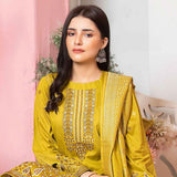 GUL E BAHAR Jacquard Banarsi Lawn 3 Pcs Un-Stitched Suit Vol 2 - 8, Women, 3Pcs Shalwar Suit, Rana Arts, Chase Value