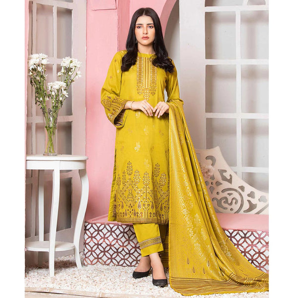 GUL E BAHAR Jacquard Banarsi Lawn 3 Pcs Un-Stitched Suit Vol 2 - 8, Women, 3Pcs Shalwar Suit, Rana Arts, Chase Value