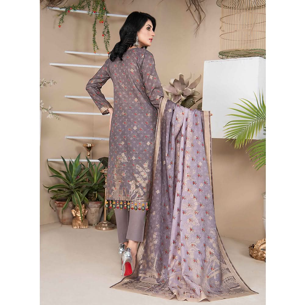RA Sargam Jacquard Broshia Lawn 3 Pcs Un-Stitched Suit - 1, Women, 3Pcs Shalwar Suit, Rana Arts, Chase Value