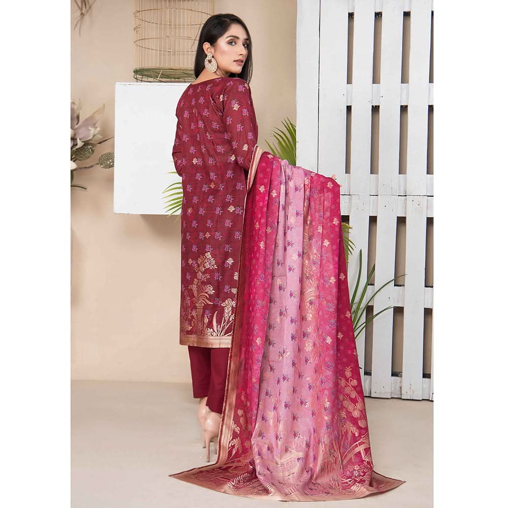 RA Sargam Jacquard Broshia Lawn 3 Pcs Un-Stitched Suit - 2, Women, 3Pcs Shalwar Suit, Rana Arts, Chase Value