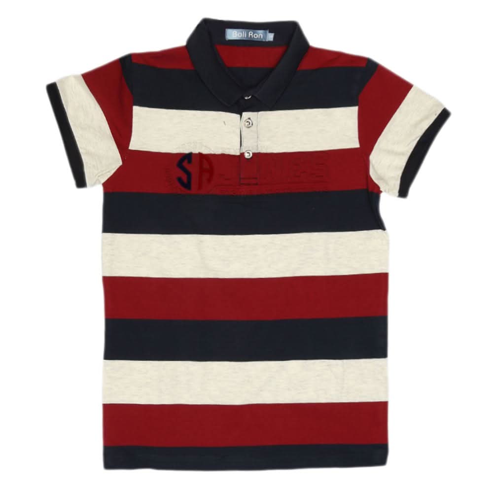 Boys Polo T-Shirt - Red, Kids, Boys T-Shirts, Chase Value, Chase Value