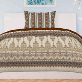 Printed Percale Finish Single Bed Sheet Set 2 pcs - test-store-for-chase-value