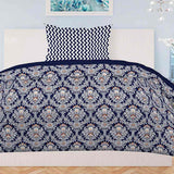 Printed Percale Finish Single Bed Sheet Set 2 pcs - test-store-for-chase-value