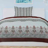 Printed Percale Finish Single Bed Sheet Set 2 pcs - test-store-for-chase-value
