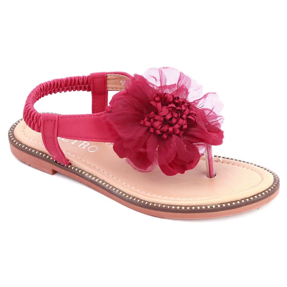 Girls Fancy Sandals 278 (31-36) - Red, Kids, Girls Sandals, Chase Value, Chase Value