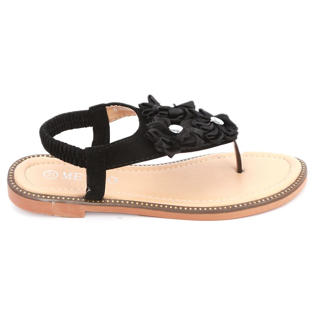 Girls Fancy Sandals 279 (31-36) - Black, Kids, Girls Sandals, Chase Value, Chase Value