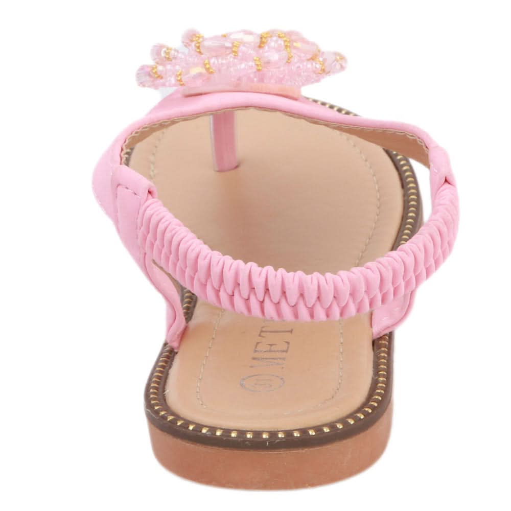 Girls Fancy Sandals 277 (31-36) - Pink, Kids, Girls Sandals, Chase Value, Chase Value