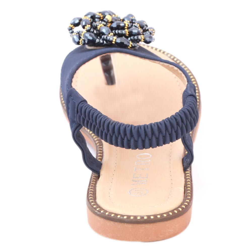 Girls Fancy Sandals 277 (31-36) - Navy Blue, Kids, Girls Sandals, Chase Value, Chase Value