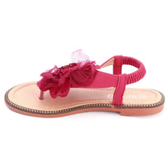 Girls Fancy Sandals 278 (31-36) - Red, Kids, Girls Sandals, Chase Value, Chase Value