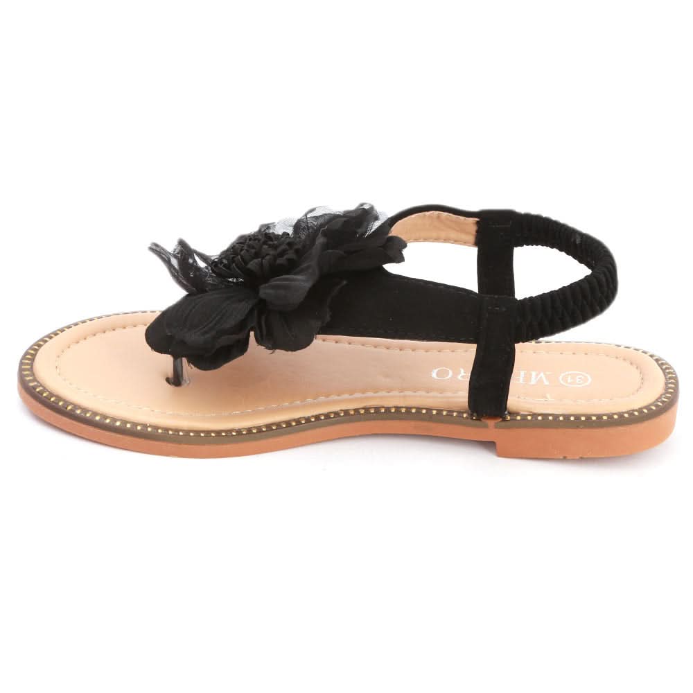 Girls Fancy Sandals 278 (31-36) - Black, Kids, Girls Sandals, Chase Value, Chase Value