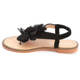 Girls Fancy Sandals 278 (31-36) - Black, Kids, Girls Sandals, Chase Value, Chase Value