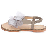 Girls Fancy Sandals 278 (31-36) - Grey, Kids, Girls Sandals, Chase Value, Chase Value