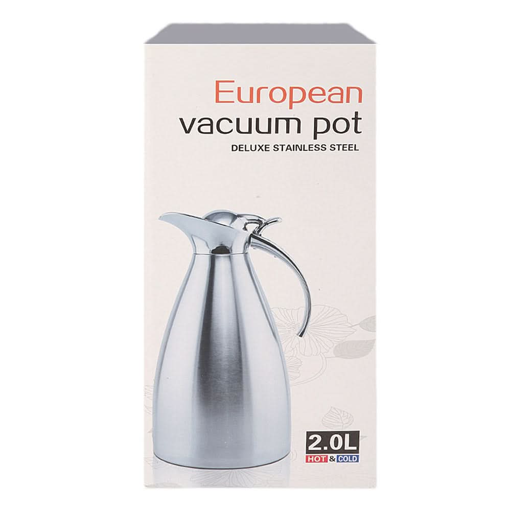 European Vacuum Pot  2 L - Silver, Home & Lifestyle, Glassware & Drinkware, Chase Value, Chase Value