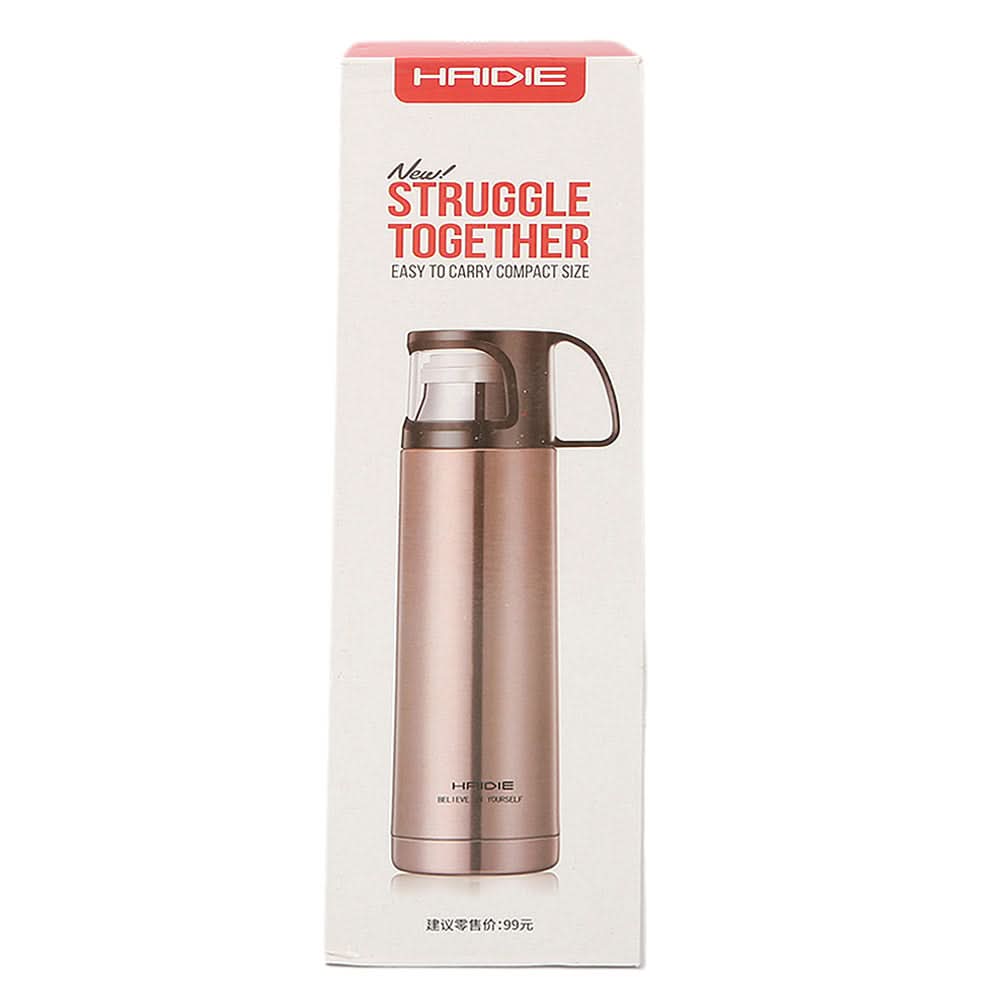 Steel Flask Bottle 500 ml - Silver, Home & Lifestyle, Glassware & Drinkware, Chase Value, Chase Value