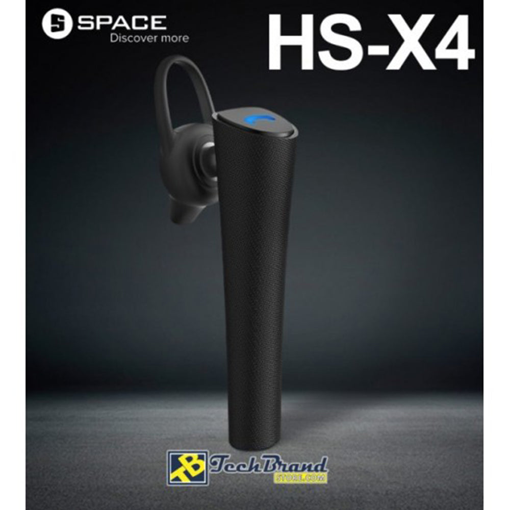 Space Wireless Bluetooth Headset (HS-X4) - test-store-for-chase-value