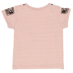 Boys Half Sleeves T-Shirt - Pink, Kids, Boys T-Shirts, Chase Value, Chase Value