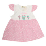 Newborn Baby Frock - T-Pink, Kids, NB Girls Frocks, Chase Value, Chase Value