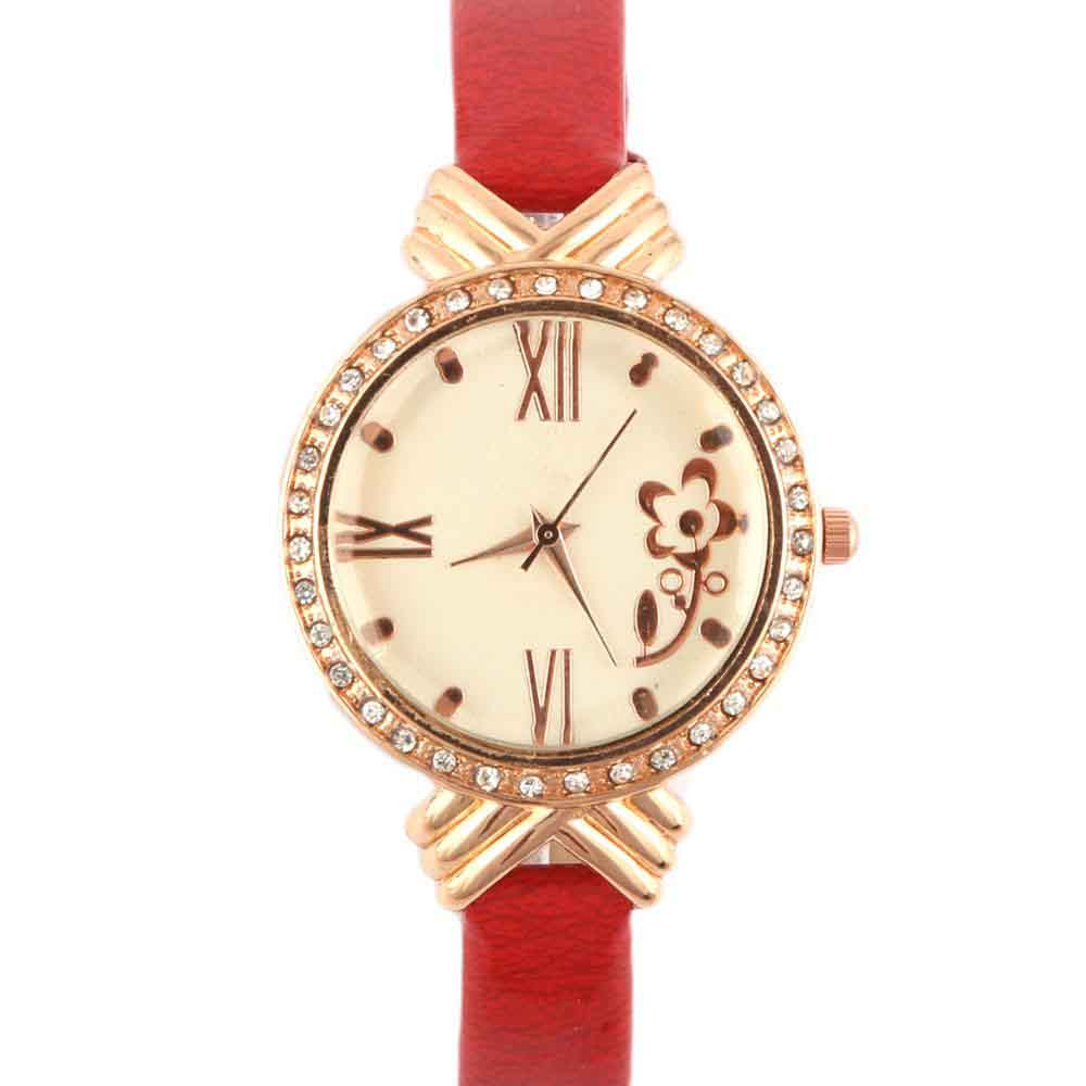 Women's Wrist Watch - Red, Women, Watches, Chase Value, Chase Value