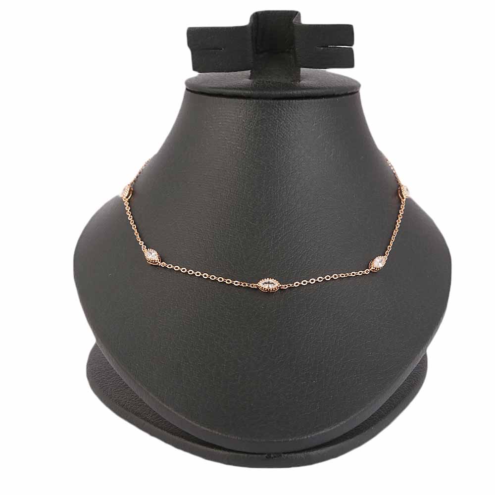 Women's Zircon Chain & Locket - Golden, Women, Chains & Lockets, Chase Value, Chase Value