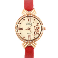 Women's Wrist Watch - Red - test-store-for-chase-value