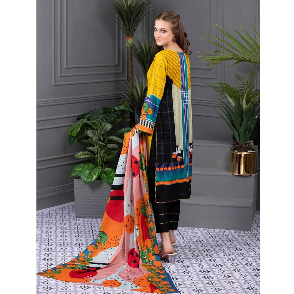 Sahil Special Edition Printed Linen 3 Pcs Un-Stitched Suit - 6, Women, 3Pcs Shalwar Suit, ZS Textiles, Chase Value
