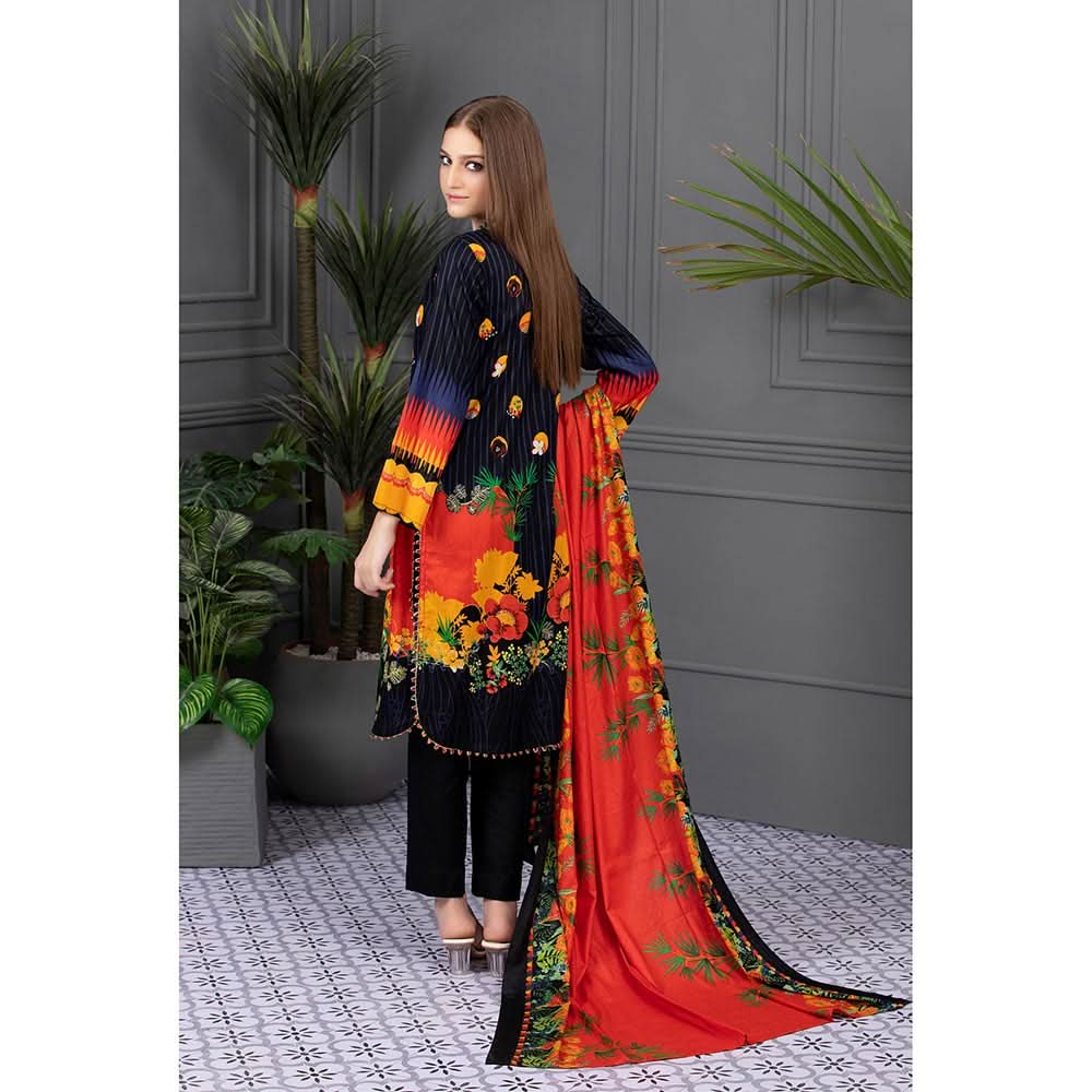 Sahil Special Edition Printed Linen 3 Pcs Un-Stitched Suit - 2, Women, 3Pcs Shalwar Suit, ZS Textiles, Chase Value