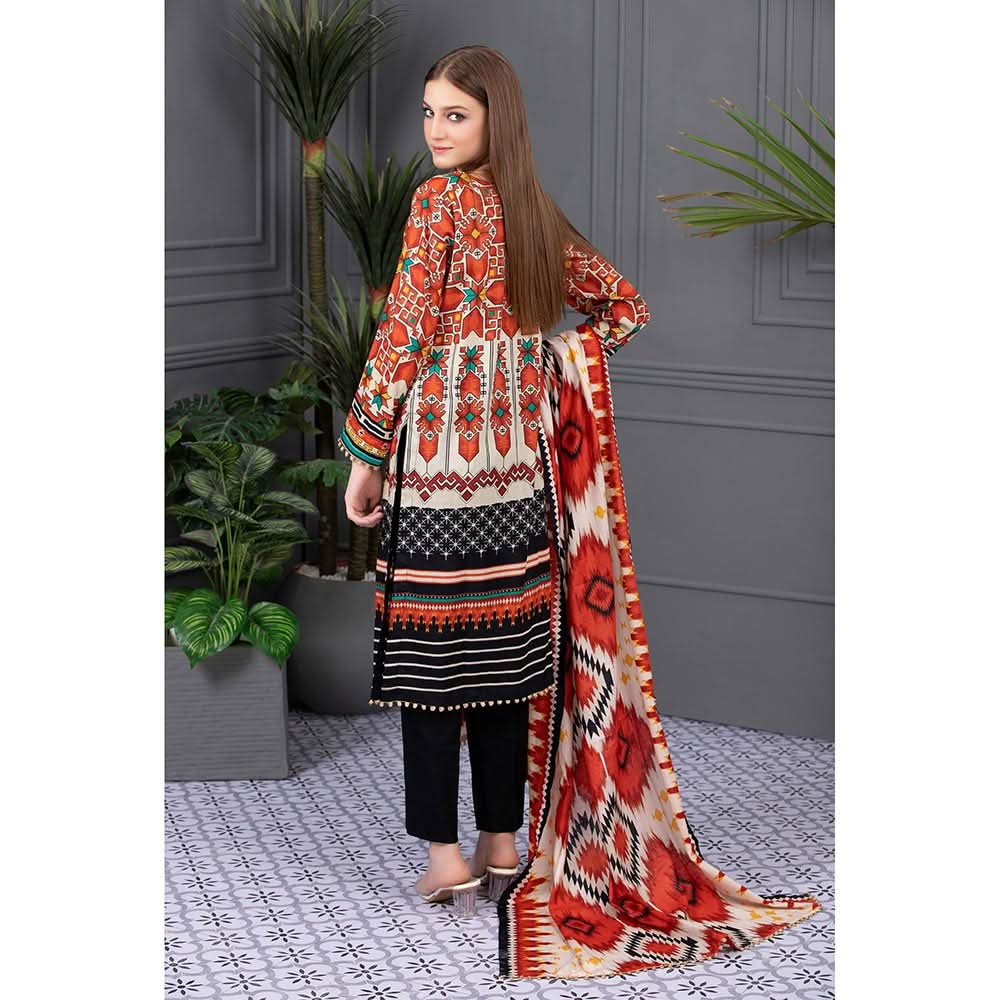 Sahil Special Edition Printed Linen 3 Pcs Un-Stitched Suit - 3, Women, 3Pcs Shalwar Suit, ZS Textiles, Chase Value