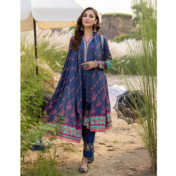 Salina Linen Unstitched 3Pcs Suit - 3, Women, 3Pcs Shalwar Suit, Regalia Textiles, Chase Value