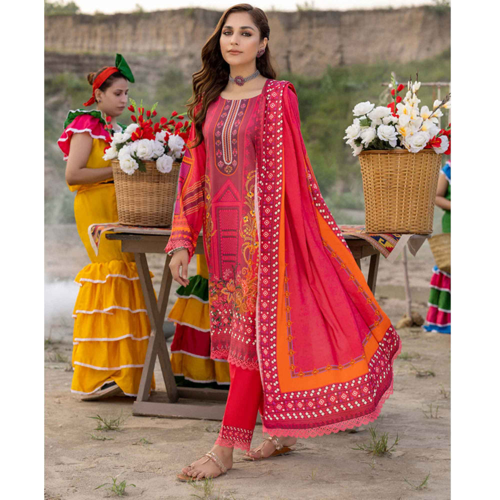 Salina Linen Unstitched 3Pcs Suit - 5, Women, 3Pcs Shalwar Suit, Regalia Textiles, Chase Value
