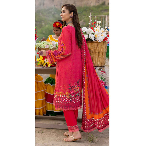 Salina Linen Unstitched 3Pcs Suit - 5, Women, 3Pcs Shalwar Suit, Regalia Textiles, Chase Value