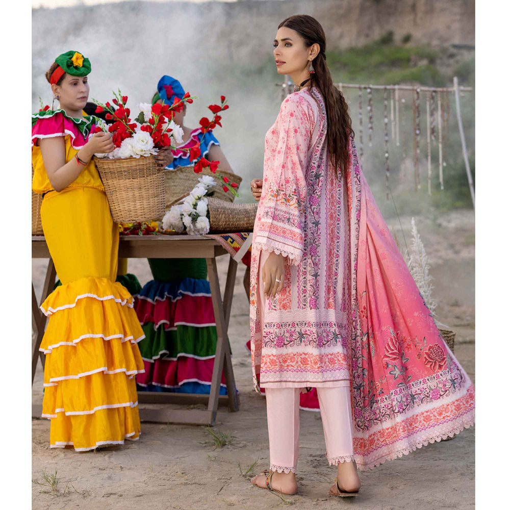 Salina Linen Unstitched 3Pcs Suit - 7, Women, 3Pcs Shalwar Suit, Regalia Textiles, Chase Value