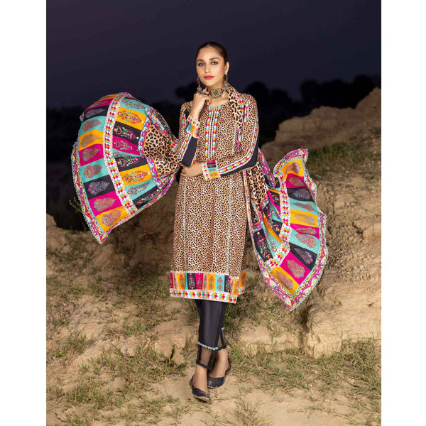Salina Linen Unstitched 3Pcs Suit - 9, Women, 3Pcs Shalwar Suit, Regalia Textiles, Chase Value