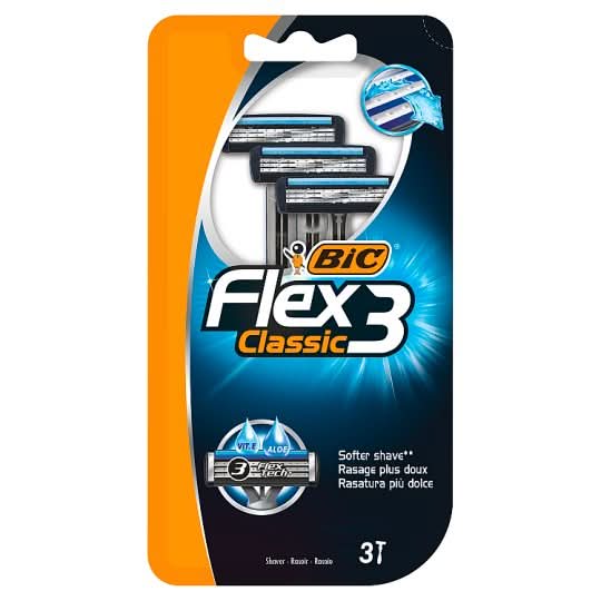 BIC Flex3 Pcs PackRazors, Beauty & Personal Care, Razor and Cartridges, Chase Value, Chase Value