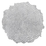 Table Mat Vinyl 6 Pcs Set - B - Silver, Home & Lifestyle, Mats, Chase Value, Chase Value