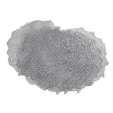 Table Mat Vinyl 6 Pcs Set - B - Silver, Home & Lifestyle, Mats, Chase Value, Chase Value
